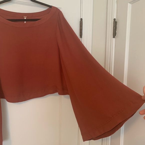 Free People Cropped Blouse - Picture 3 of 4